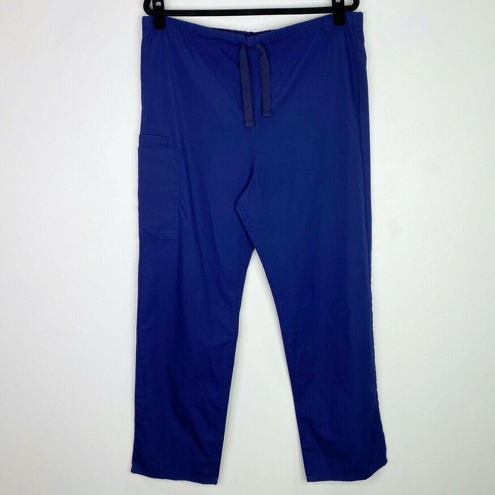 Uniform Advantage UA Scrubs Navy Blue Scrub Pants Bottoms Size Small S